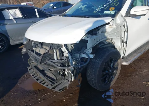 2014 Nissan Rogue Sv z USA, uszkodzony, nr VIN 5N1AT2MV9EC761477